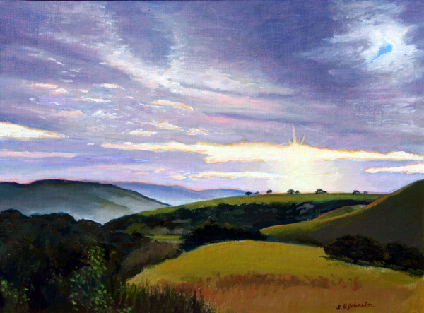 Sunset From Laureles Grade
	