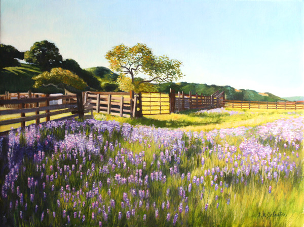 Lupines Near the Highway
	