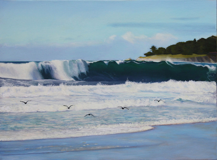 Cold Breaker, Carmel Beach
	