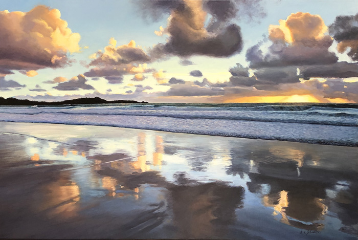 Reflections on Carmel Beach
	